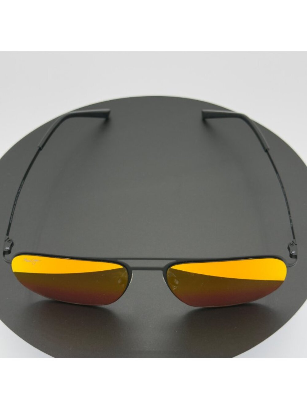 Maui Jim Sharks Cove MJ605-02 Black Hawaii Lava Sunglasses 55 18 145 READ - Picture 7 of 14